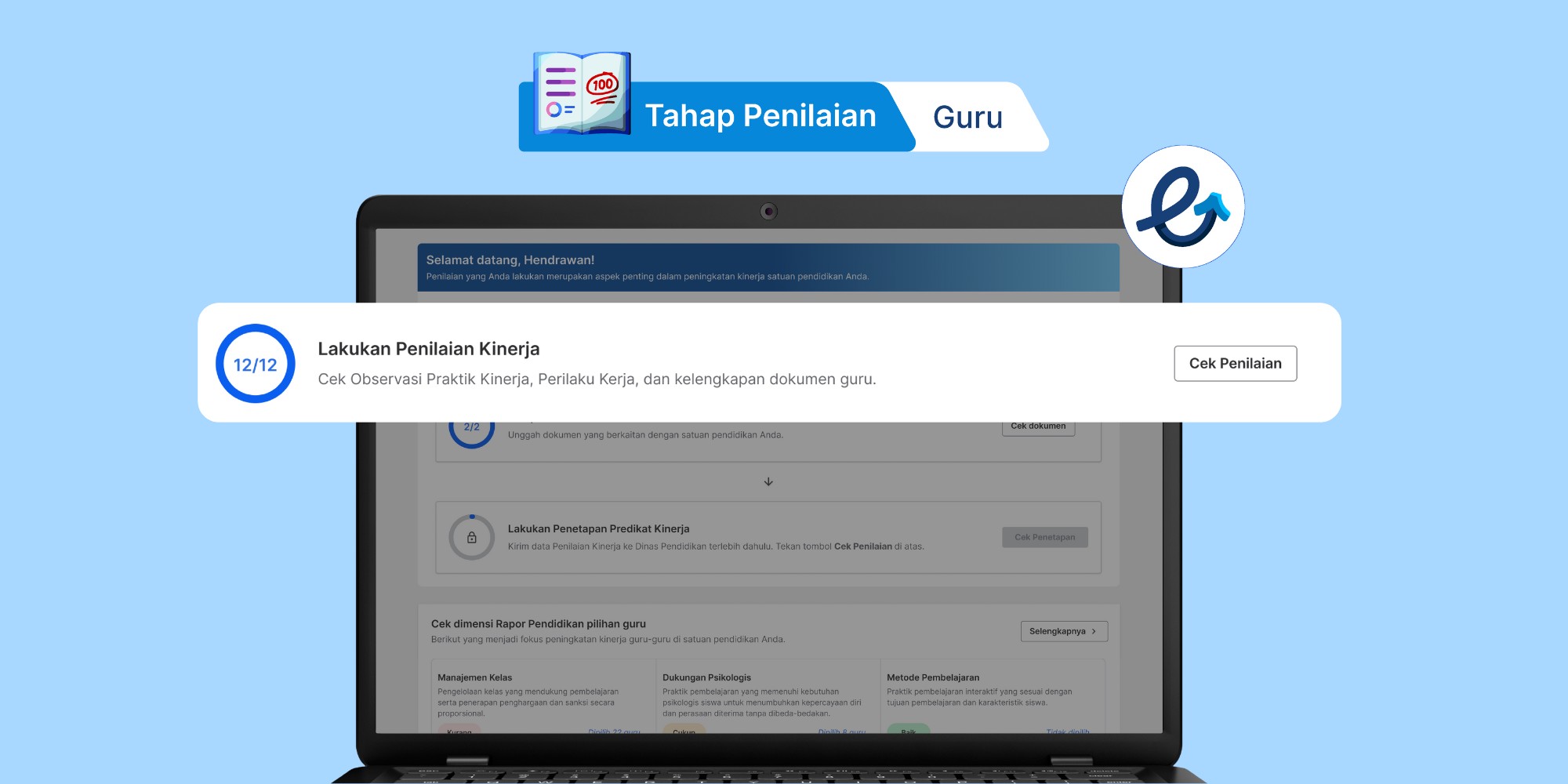 Cara Mengisi Penilaian Perilaku Kinerja Guru oleh Kepala Sekolah
